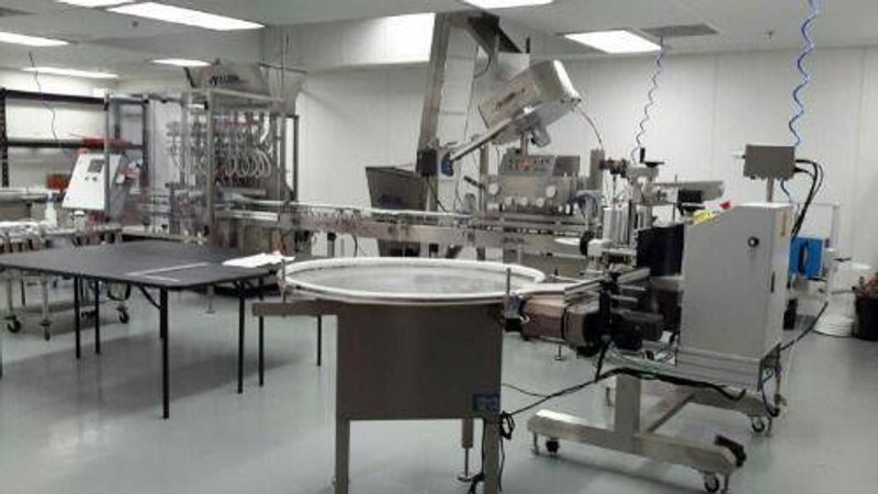 ACCUTEK BOTTLE LIQUID FILLING LINE  -  AVF 10