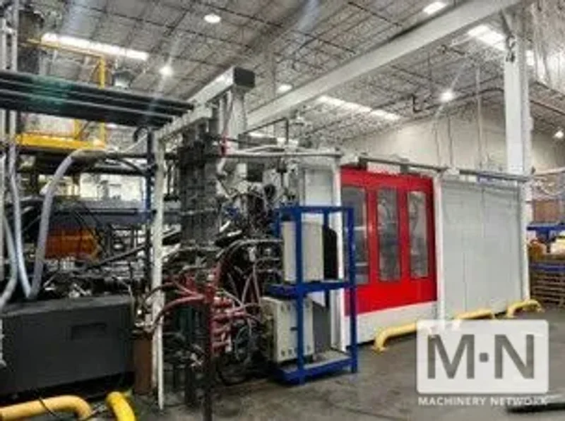 1760 TON 540 OZ CINCINNATI MILACRON MODEL ML1760 INJECTION MOLDING MACHINE MFG 2007