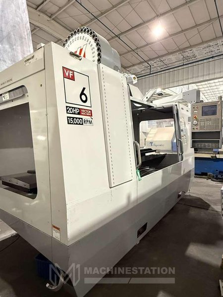 Haas VF-6D/40 CNC Vertical Machining Center – 15,000 RPM, 4th Axis Ready Mill