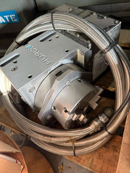 Hurco VMX30Di VMC, 2019 – H-200 4th Axis Rotary, Renishaw Tool Setter, Thru Spindle Coolant