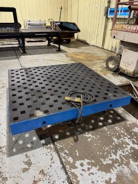 1 - PREOWNED 5&#039; X 5&#039; ACORN ELECTRIC WELDING LIFT TABLE