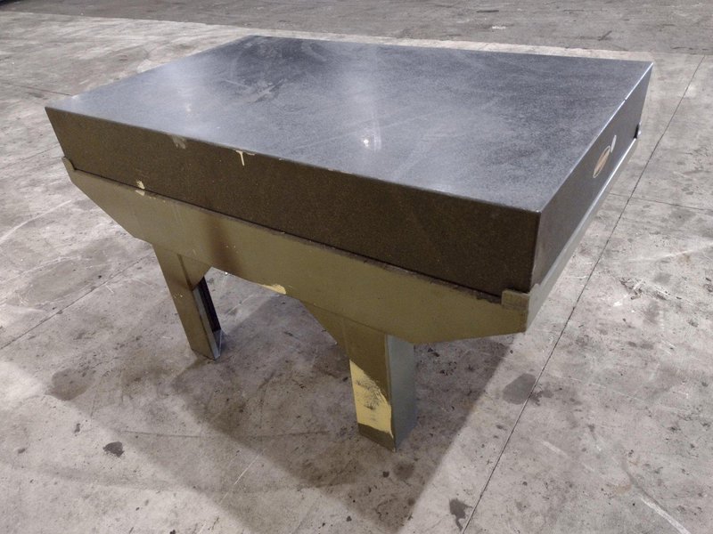 60&quot; X 36&quot; X 8&quot; CHALLENGE GRANITE TABLE: STOCK #22834