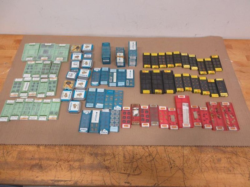 Ingersoll, Walter, Sandvik Carbide Insert Turning and Milling Mega Lot!!!  ***New In Packages***- Auction Item
