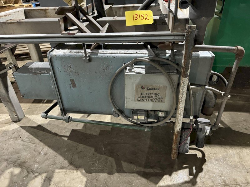 1993 Castec model 200-45-480 200# per minute sand heater s/n c-3lp005, rated at 45kw,