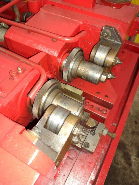 2&quot; REED MODEL B-111 CYLINDRICAL 2-DIE HORIZONTAL THREAD ROLLER THREADER: STOCK #16954