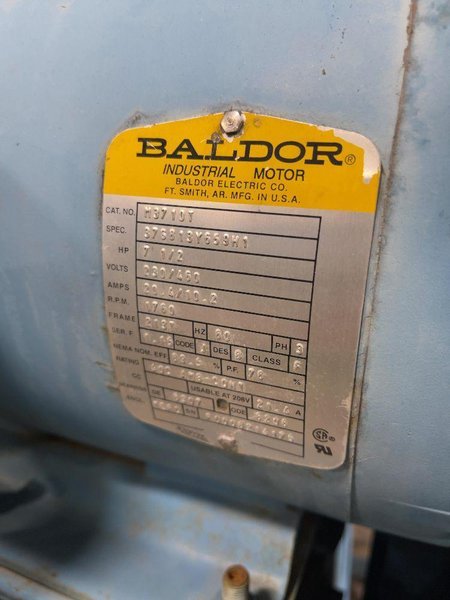 TUTHILL CORPORATION 7.5 HP VACUUM PUMP  -  KTC 112