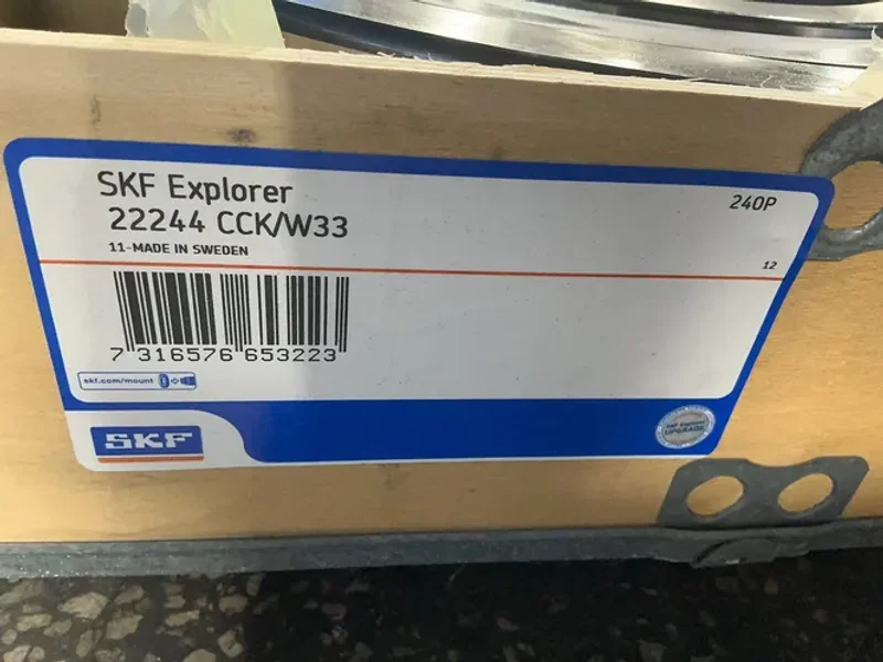 SKF 15.75” DIAMETER EXPLORER SPHERICAL ROLLER BEARING  -  224 CCK/W33
