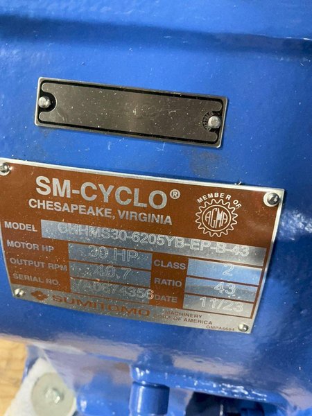 SUMITOMO 30 HP GEAR DRIVE   -  CHHMS30-6205YB-EP-B-43