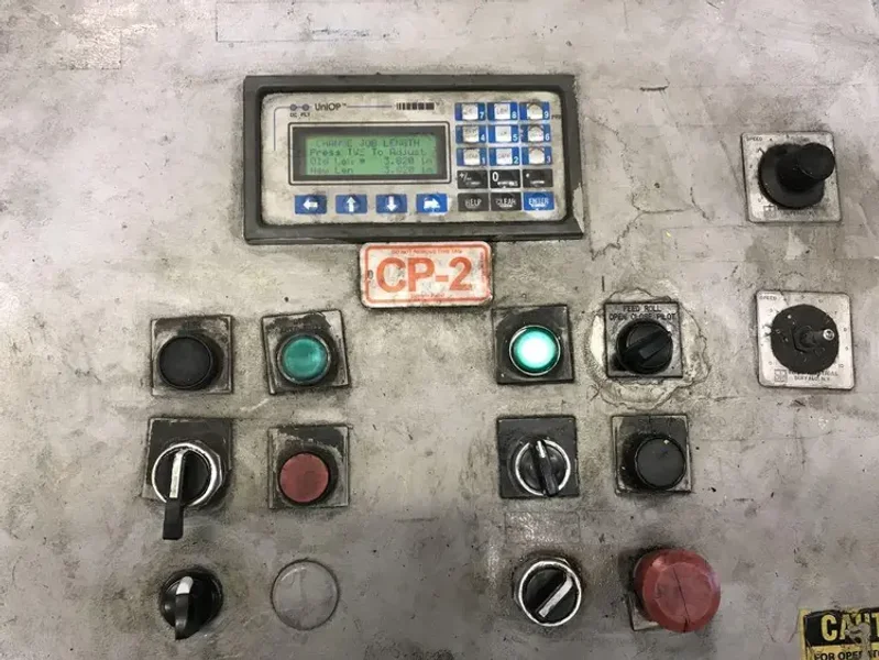 Dallas 48” Wide x .062” Cabinet Style Servo Feeder, STOCK# 13806JB