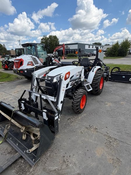 Bobcat CT2035 Compact Utility Tractor, 2024 – 35 HP, 4WD, FL8 Front Loader, 60″ 3-Point Tiller