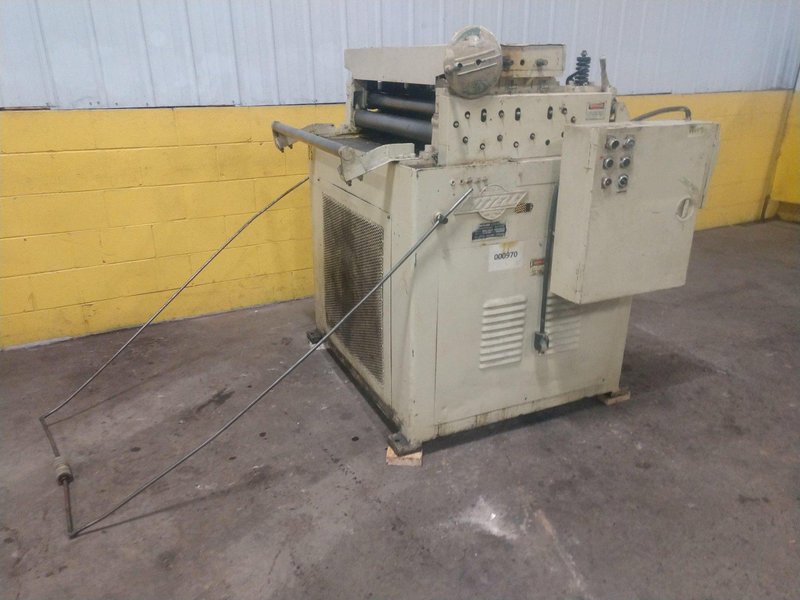 30" X .078" LITTELL MODEL #432-7PD 7 ROLL CONTINOUS STRIP STRAIGHTENER: STOCK #14129