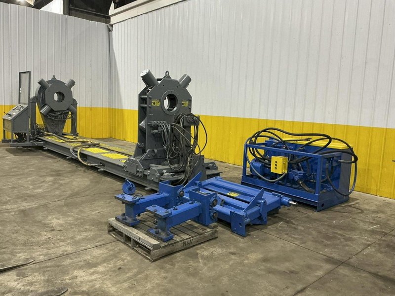 12" GOTCO MODEL #FT-80-2145 PIPE BUCKING "MAKE &amp; BREAK" TORQUE PIPE MACHINE: YOBRO #24411