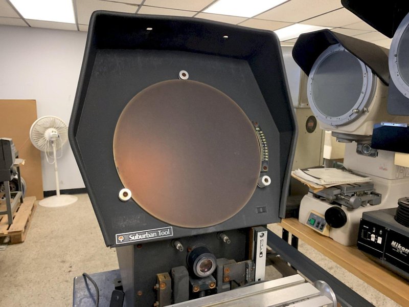 14&quot; Suburban Masterview Bench Top Optical Comparator