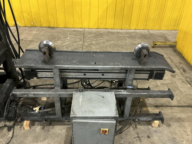 20 TON IOWA PRECISION MODEL #HP20T HUYDRAULIC CUTOFF PRESS with DIE ACCELERATOR AND BECK CONTROLS: YOBRO #25049