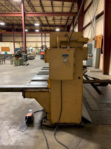 10' X 1/4" STANDARD INDUSTRIAL MODEL #AS250-10 HYDRAULIC POWER SHEAR: STOCK #23296