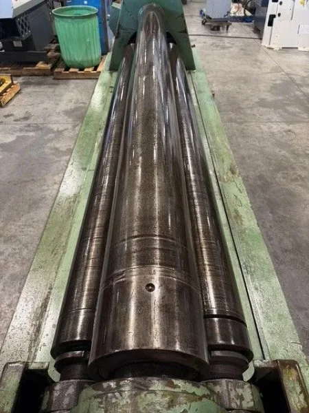 ROUNDO PS-255 10’ x ½” 3 Roll Plate Bending Roll 1988’ #7675