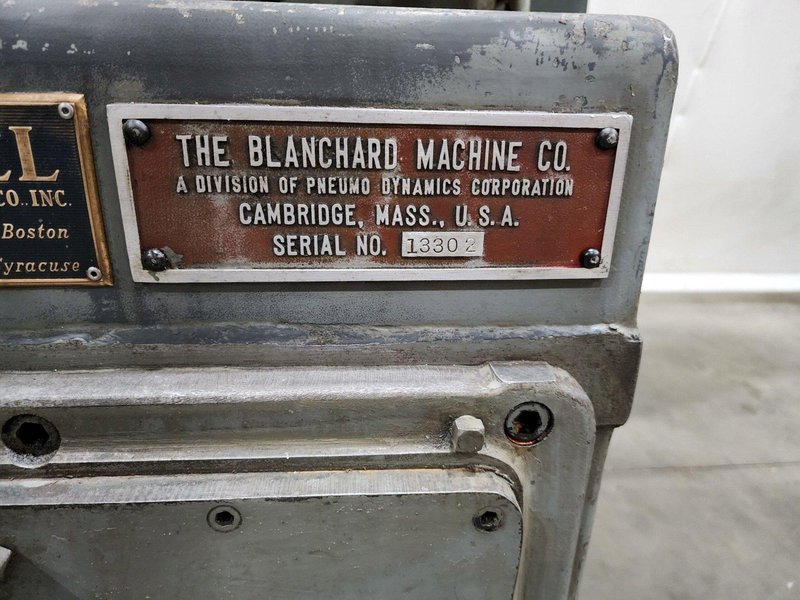 BLANCHARD 42″ ROTARY GRINDER, MODEL 22D