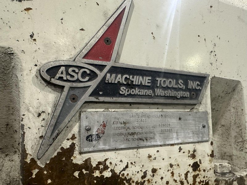 20,000 LBS x 36&quot; ASC MODEL SUA2-36 DRIVEN UNCOILER COIL REEL: STOCK #20442