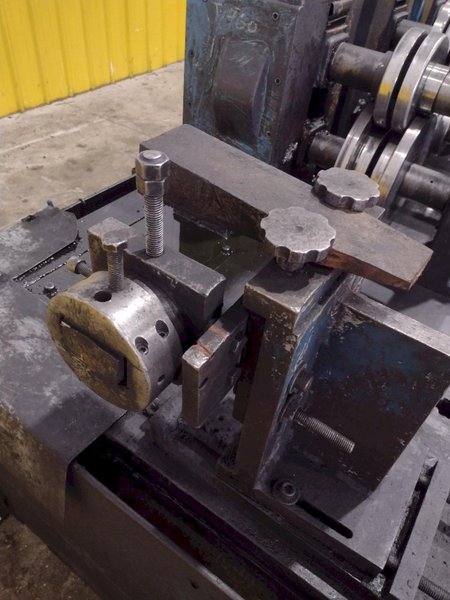 8 STAND X 2" ARDCOR MODEL #F-15 ROLLFORMER, TOOLED FOR ANGLE &amp; CHANNEL: YOBRO #24841