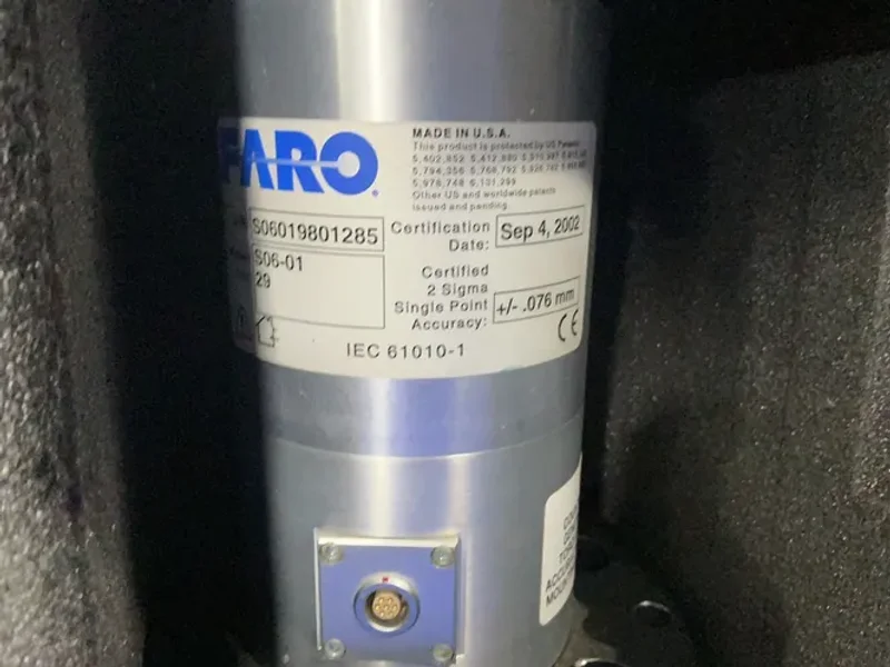FARO ARM PORTABLE COORDINATE MEASURING MACHINE  -  S06-01