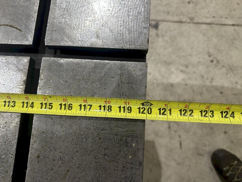 5&#039; X 10&#039; STEEL LAYOUT TABLE: STOCK #22156