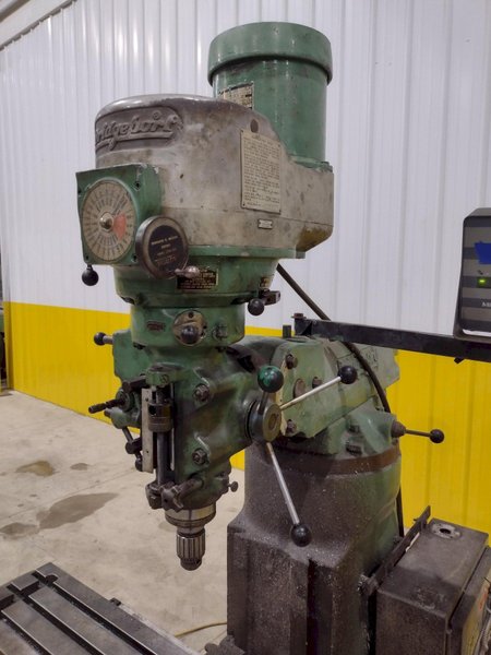 1.5 HP BRIDGEPORT SERIES I VERTICAL MILL &amp; DIGITAL READ OUT MILLING MACHINE: STOCK #20706