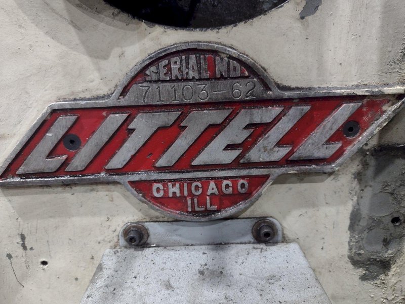 12" X .093" LITTELL MODEL #418-7PDL 7 ROLL MOTORIZED COIL STRIP STRAIGHTENER: YOBRO 24942