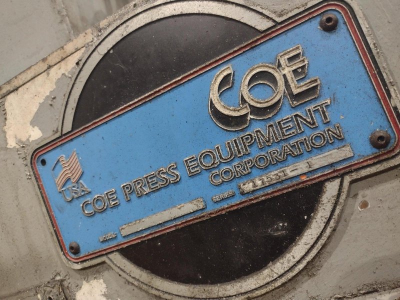 36" COE SERVO FEEDER. STOCK # 0218126