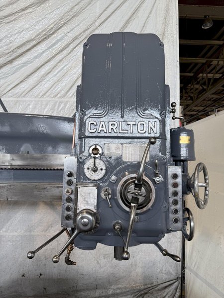 5' X 15" CARLTON MODEL 3A RADIAL ARM DRILL. STOCK # 0434026
