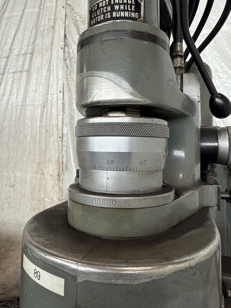 MOORE NO. G18 JIG GRINDER W/ CABINET OF TO0LING. STOCK # 0774725