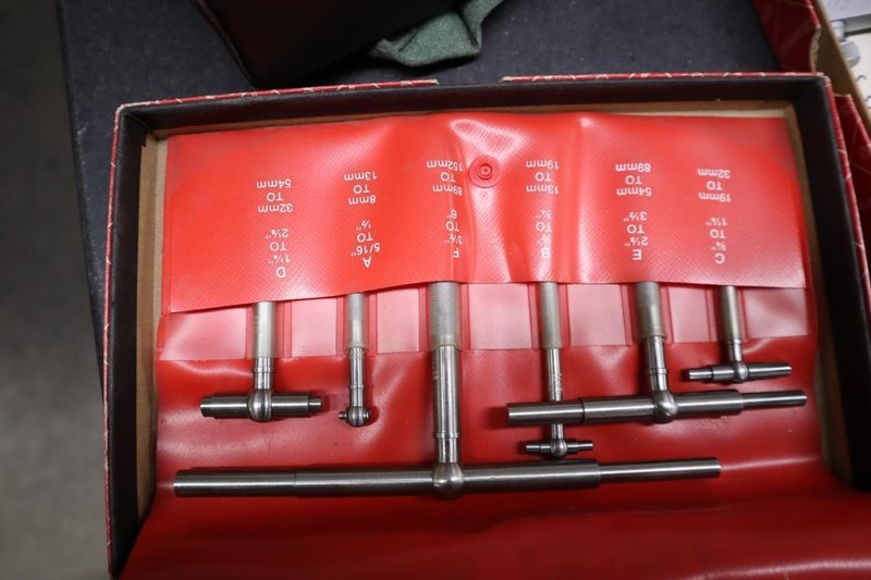 Measuring Tools, Chamfer Checker, Micrometers, Bore Guages, Caliper, Guage Blocks- Auction Item