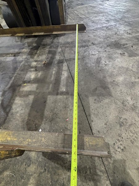 3 TON x 64&quot; x 26-70&quot; BUSHMAN MODEL #5500 ADJUSTABLE SHEET LIFTER: STOCK #22771