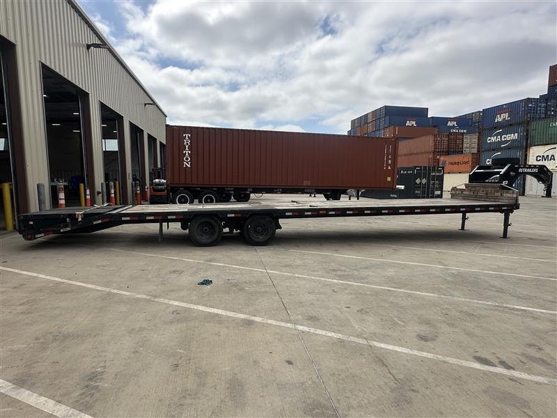 PJ LD402 Trailer, 2023 – 40 Ft Gooseneck Lowboy, Dual Tandem, 25,000 GVWR