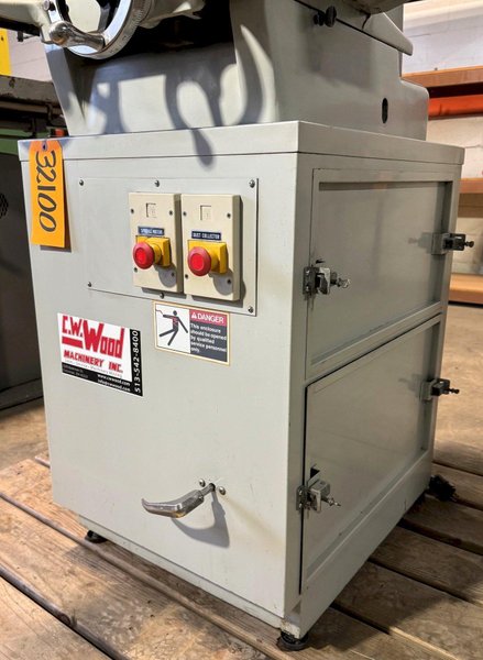 6" x 12" Harig Surface Grinder 612, Hand, Chuck, Dust Collector Base, 1 HP