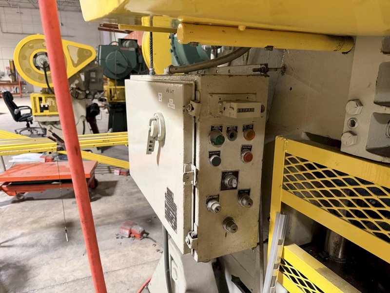 80 TON ROUSSELLE 8B60 STRAIGHT SIDE MECHANICAL PRESS. STOCK # 0759526