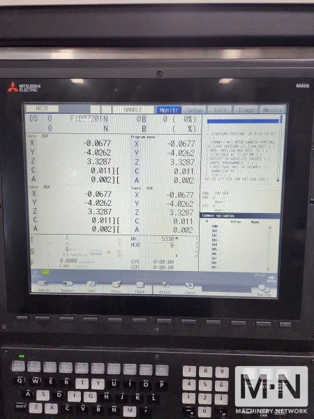 Ganesh Gen Mill 5X-8 CNC 5-Axis Vertical Machining Center, 2018 w/ Trunnion Table