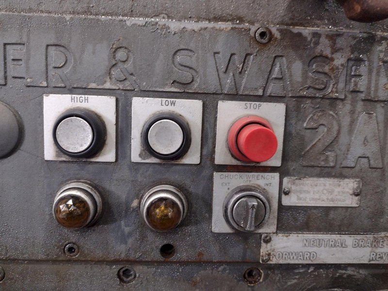 2A WARNER &amp; SWASEY MODEL 2A CROSS SLIDING TURRET LATHE: YOBRO #25009