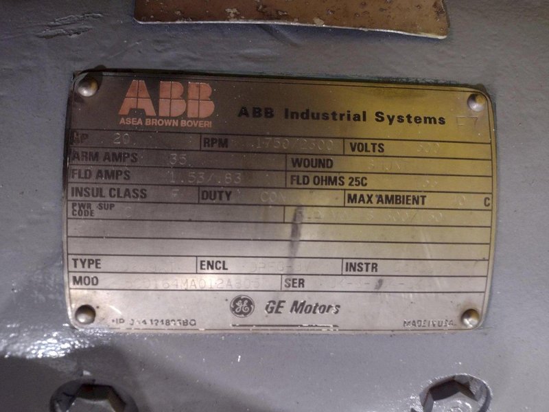 2" X 6 ROLL TURNER MACHINE (MACKINTOSH-HEMPHILL) ROTARY TUBE &amp; PIPE STRAIGHTENER Stock # 14363