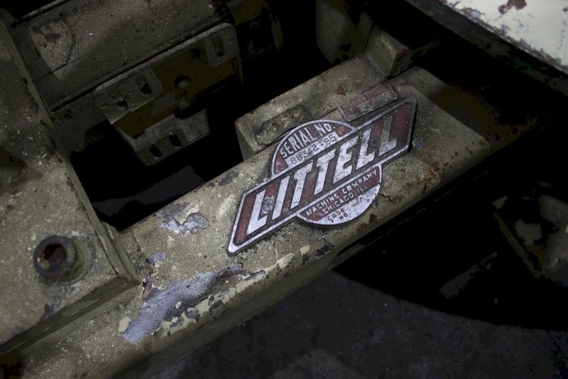 8000 LBS LITTELL PALLET TYPE COIL REEL: STOCK #75745