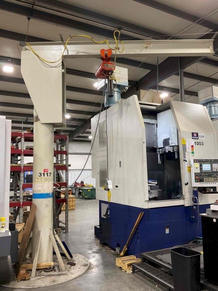 1 - PREOWNED 1-TON JIB CRANE