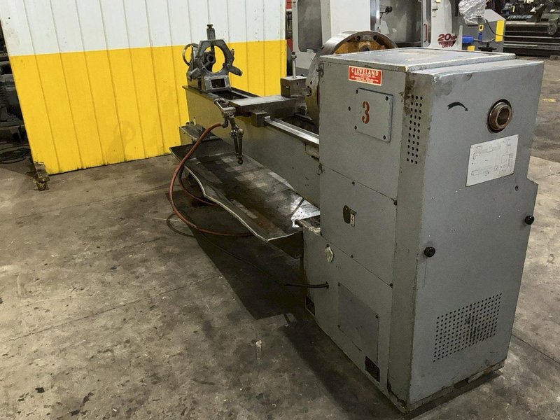 20"/27" X 80" SIRCO MODEL #PA-20 GAP BED ENGINE LATHE 2-1/8" HOLE : YOBRO #25910