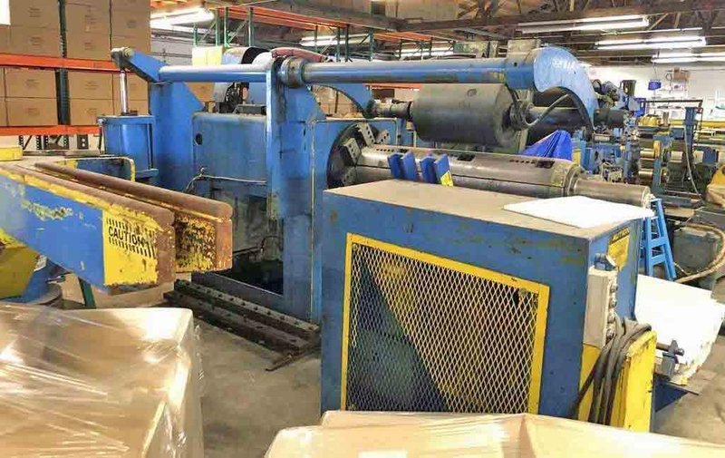 60" x 7.00" x 24,000# Cincinnati Forte Slitting Line (14296)