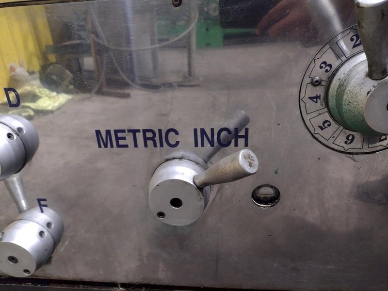 35" x 120" WILLIS MODEL #PK35 HOLLOW SPINDLE ENGINE LATHE 10" HOLE: YOBRO #24547