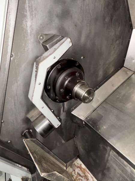 2004 HAAS MODEL #SL-20T CNC LATHE TURNING CENTER C AXIS &amp; LIVE TOOLING: YOBRO #24480