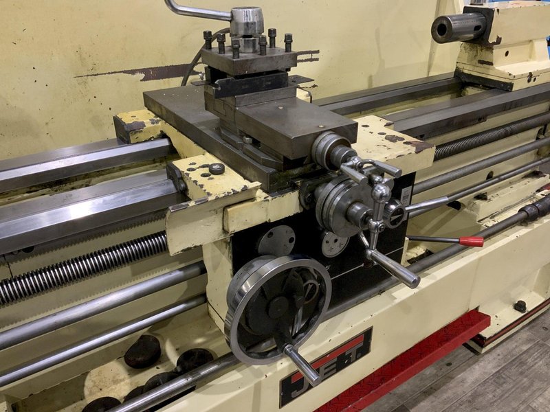 14" X 60" JET MODEL #GH-1460ZX GAP BED ENGINE LATHE: STOCK #80747