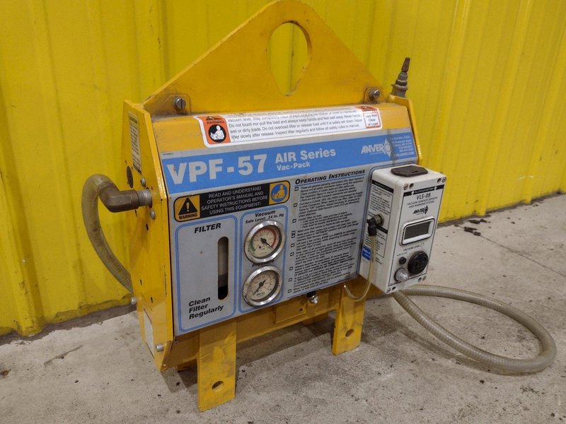 500 LBS ANVER SERIES VPF-57 AIR VAC PACK AIR VACUUM PACK: STOCK #23234