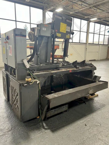 USED HEM 18" X 24" FULLY AUTOMATIC TILT FRAME VERTICAL BANDSAW MODEL VT120 HA-60 TS, Year: 2012