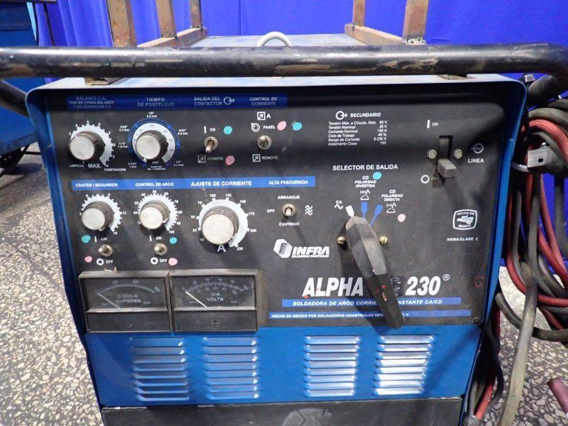 INFRA 150 AMPS TIG WELDER  -  ALPHA TIG 230