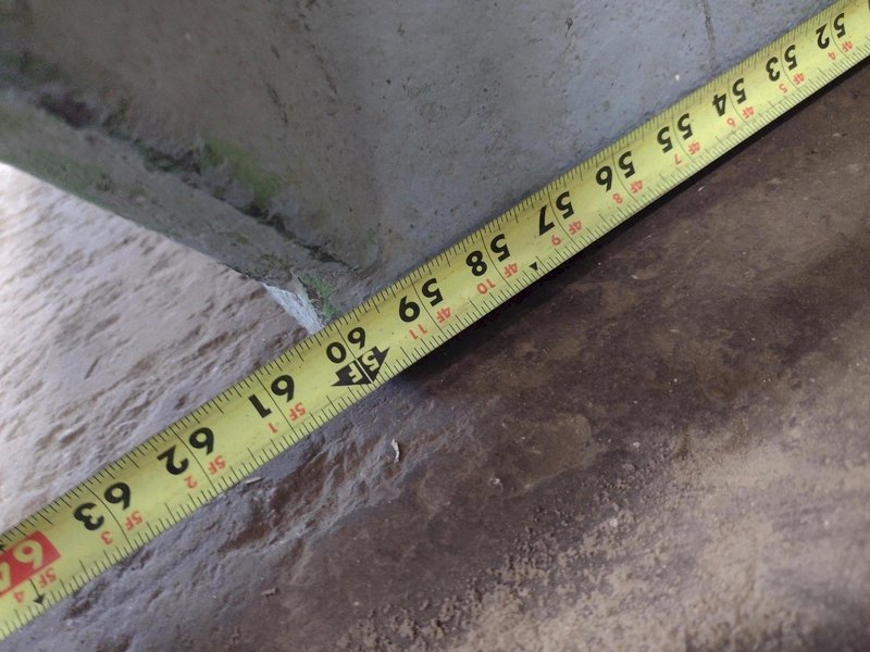 10&#039; X 6&#039; X 13&quot; STEEL LAYOUT TABLE: STOCK #23784