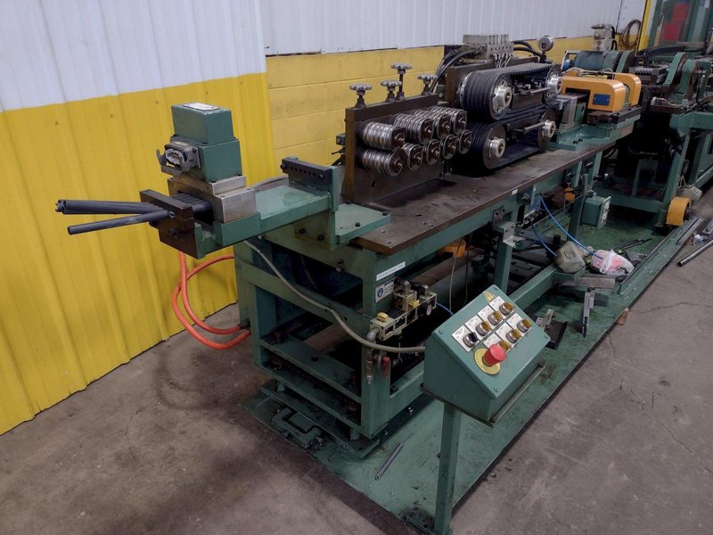 BURR OAK MODEL #VBHB RETURN TUBE BENDER &amp; MODEL #MTCO STRAIGHTENER FEEDER: STOCK #15868